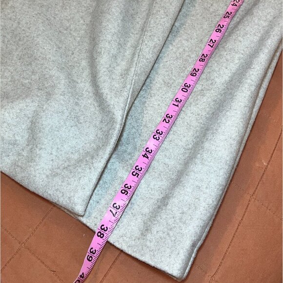 Zara Tan Long Sleeve Lapel Collar Open Front Trench Coat Women’s Size L - Picture 8 of 9